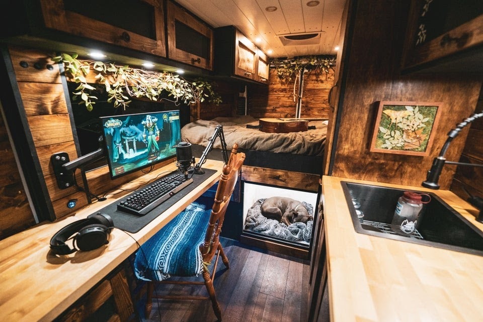 The Wooden Wonderland Gaming Bedroom