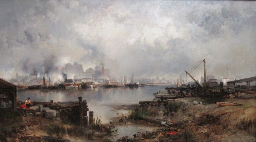 Depicting the Industrialization of the Hudson River in Artistic Representations