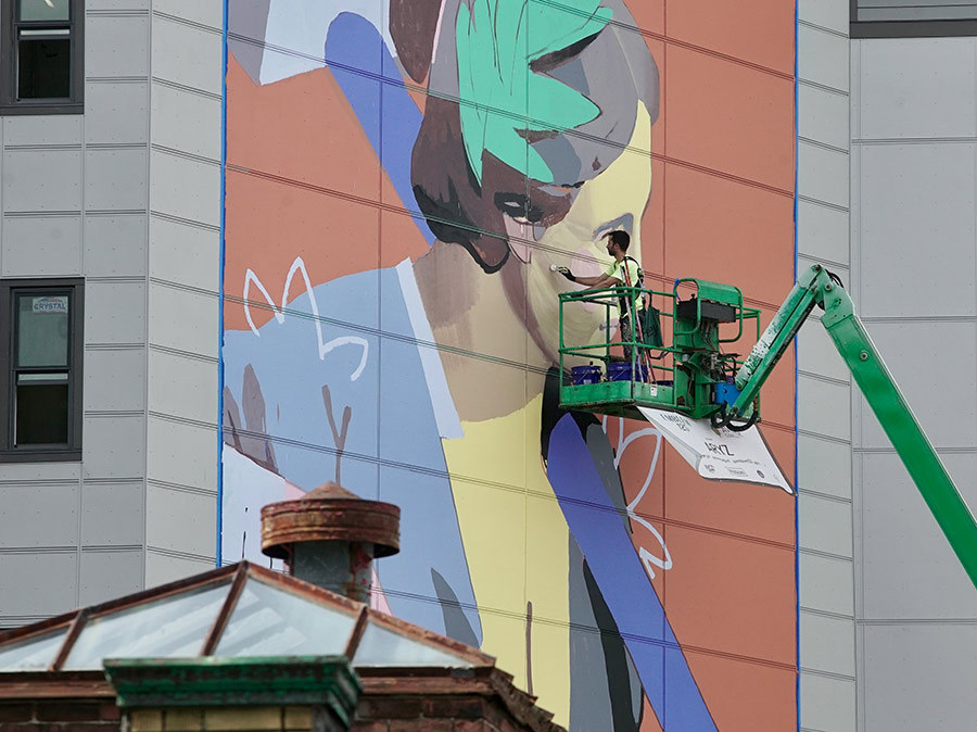 “Lapiz Illustrates Togetherness with ‘Rainbow Nation’ Mural in Paderborn, Germany”