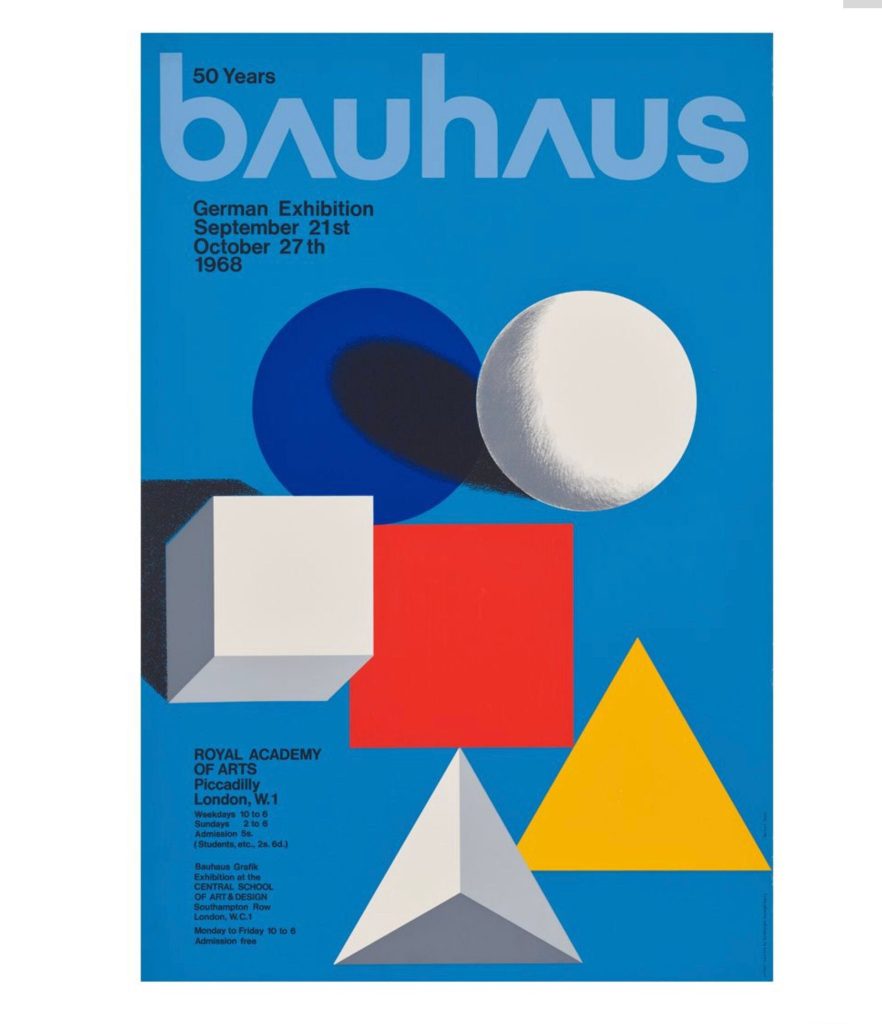 “Creator Crafts Striking Pop Culture Posters Drawing Influence from Bauhaus Artistic Style”