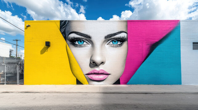 “Mantra Revitalizes Miami Skyline with Colorful New Rooftop Mural”