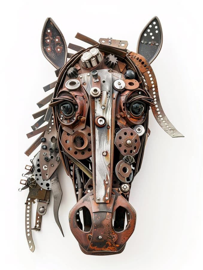 Ingenious Imagination: Statues Formed from Recycled Metal Ingenious Imagination: Statues Formed from Recycled Metal