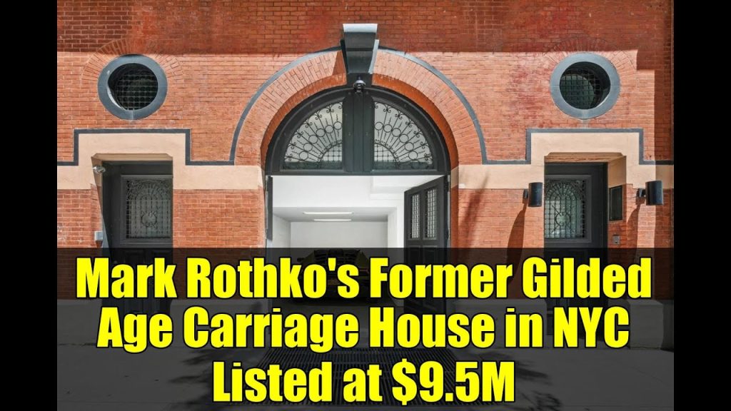 Rothko’s Former Home and Studio Available for Purchase at $9.5M Rothko’s Former Home and Studio Available for Purchase at $9.5M
