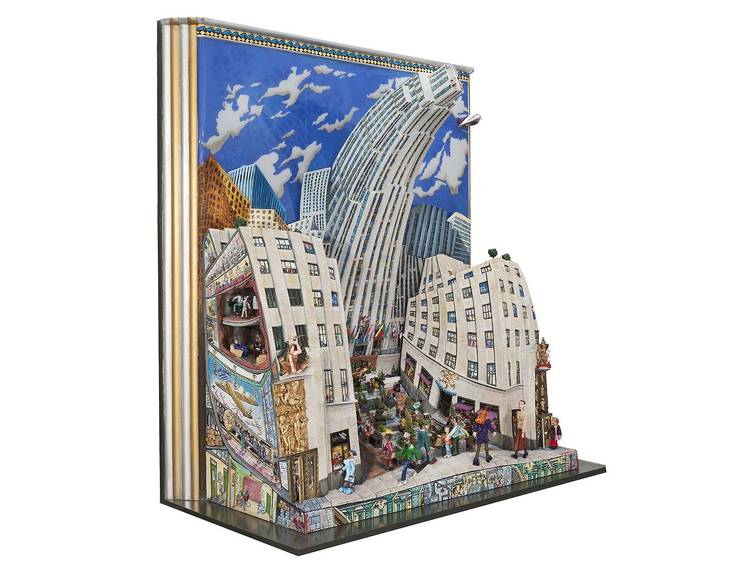 The Creation of a “Sculpto-Pictorama” of Manhattan by Artists