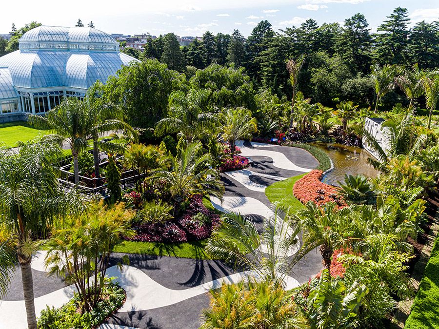 A Caribbean-Themed Garden Located in Central Berlin