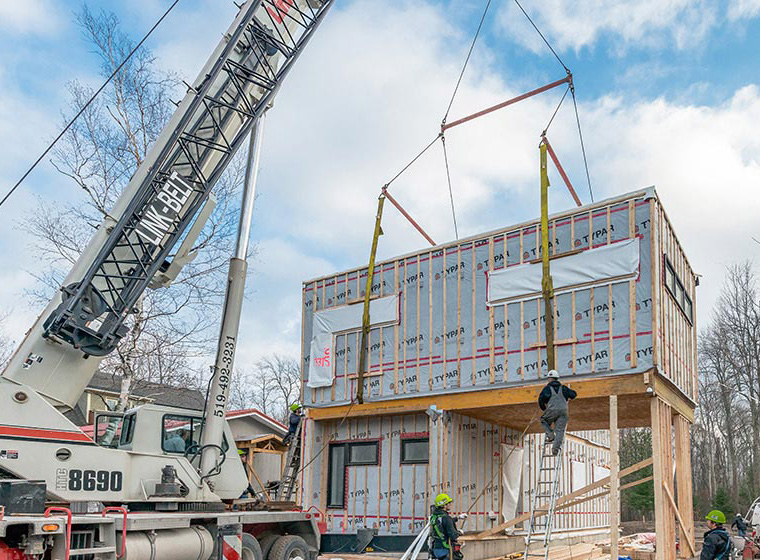 Cutting-Edge Prefab House Can Be Set Up and Prepared for Occupancy in Just a Week Cutting-Edge Prefab House Can Be Set Up and Prepared for Occupancy in Just a Week