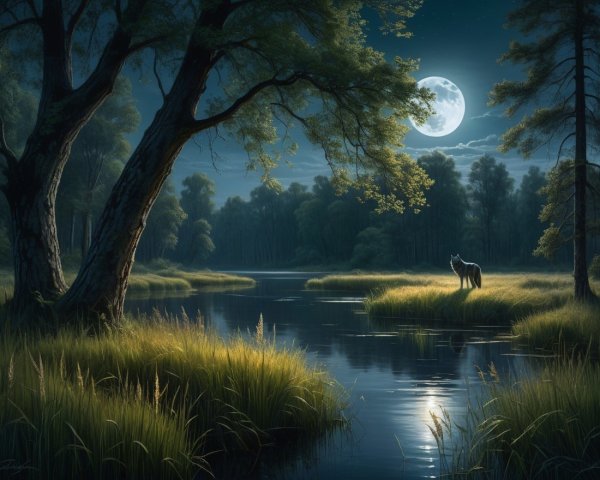 Ann Craven’s Reflections Under Moonlight
