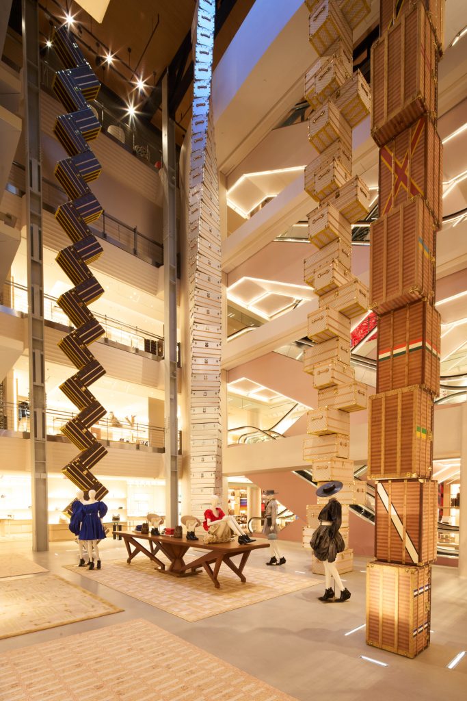 Shanghai’s Louis Vuitton Store Showcases Massive Boat-Inspired Architecture