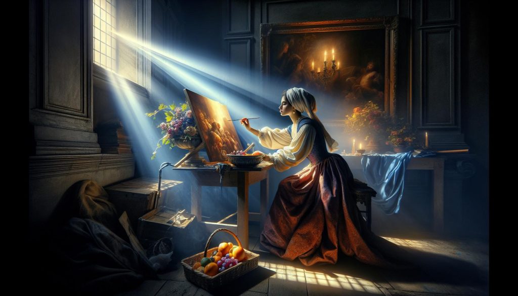 The Baroque Era’s Artist Contrasting Caravaggio