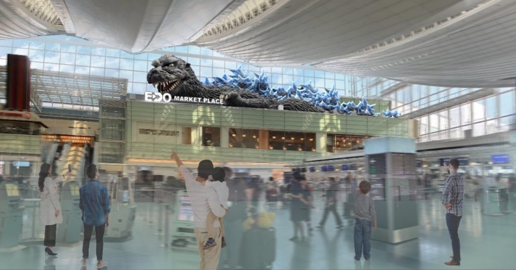 Tokyo’s Haneda Airport to Reveal Largest Indoor Godzilla Statue in the World Tokyo’s Haneda Airport to Reveal Largest Indoor Godzilla Statue in the World