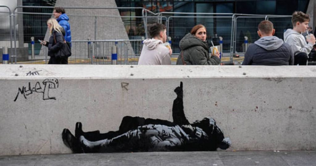 Banksy’s Latest Mural Sheds Light on the Plight of Homeless Children During the Festive Season