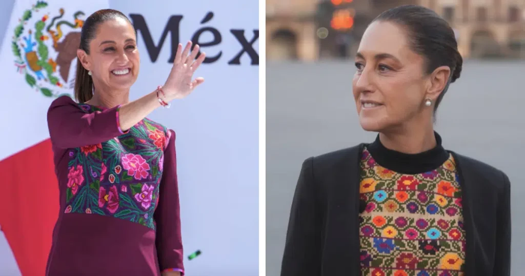 Indigenous Artisans Create Embroidered Garments for Mexican President Claudia Sheinbaum