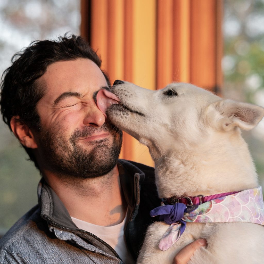Rescue Dog Shows Touching Response to Human’s Affectionate Kisses Rescue Dog Shows Touching Response to Human’s Affectionate Kisses