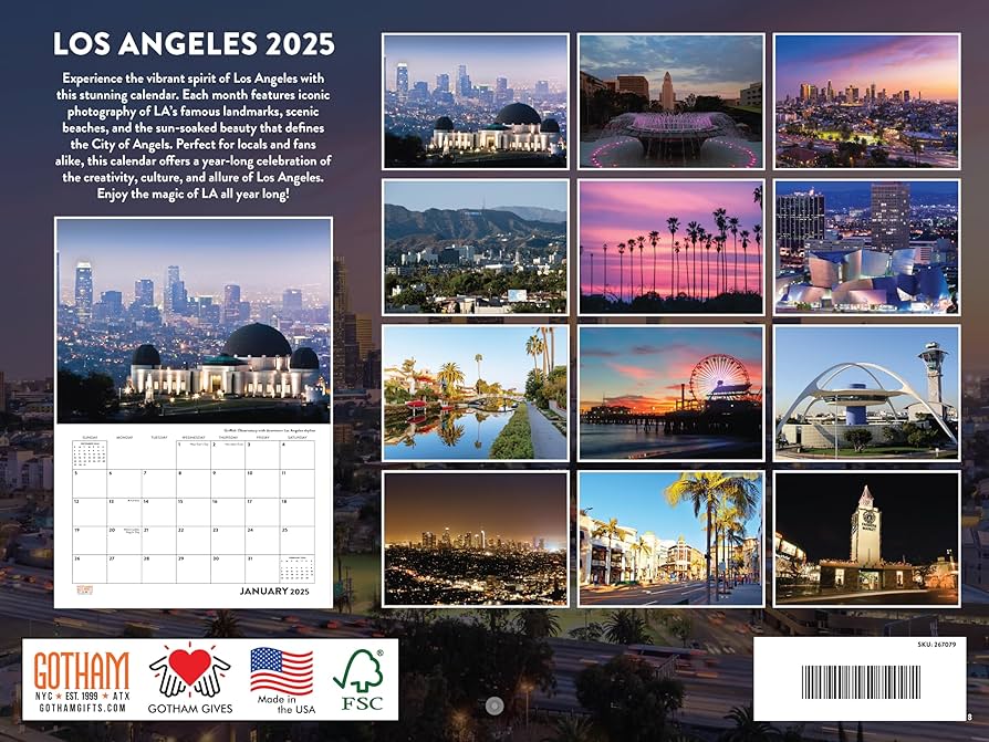 Artists’ Calendar Highlights Los Angeles’ Everyday Landmarks