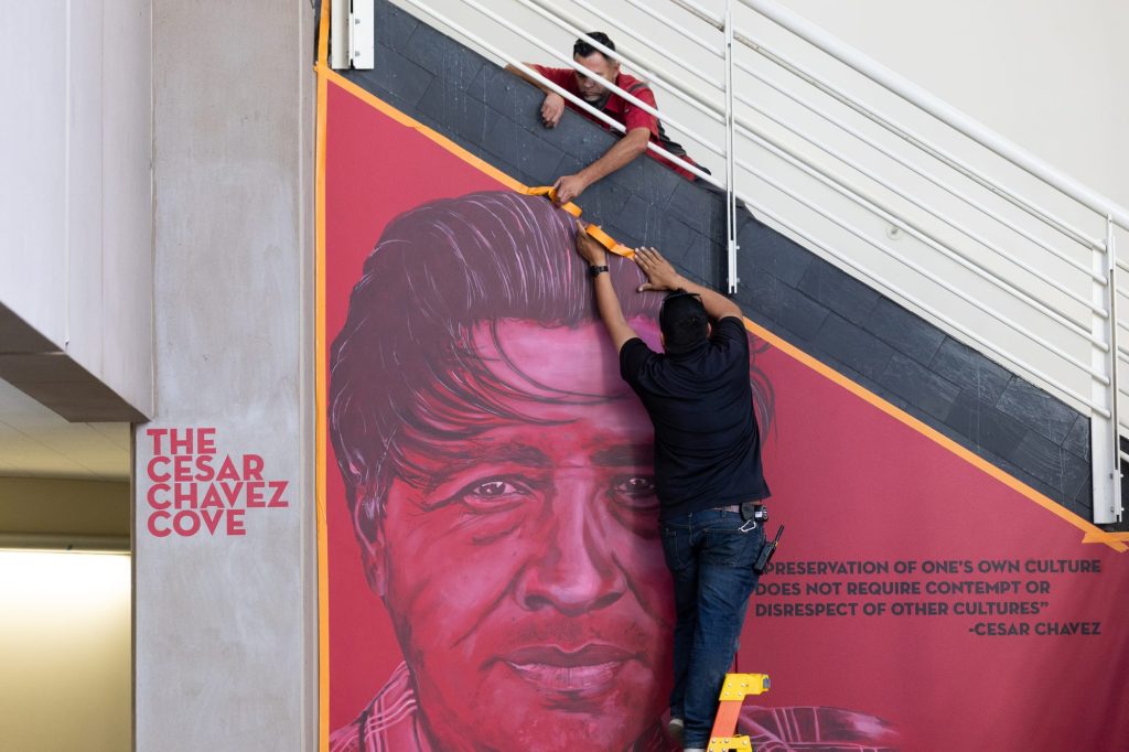 Artists Confront Cesar Chavez’s Legacy Following Abuse Allegations Artists Confront Cesar Chavez’s Legacy Following Abuse Allegations