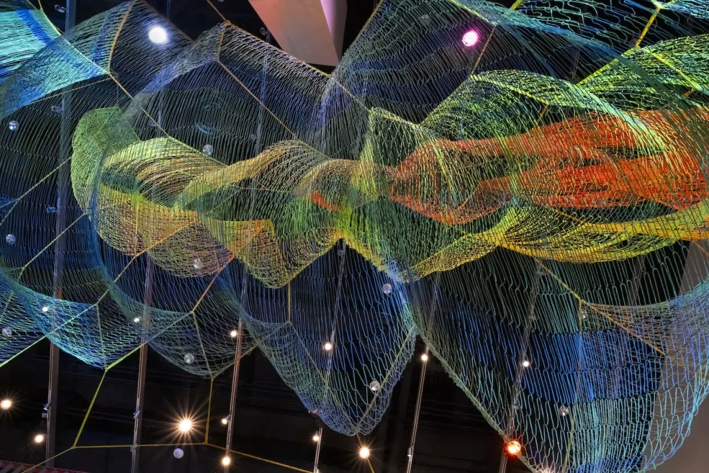 Engaging Light Exhibit Represents Climate Information Engaging Light Exhibit Represents Climate Information