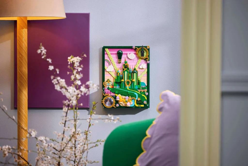 LEGO’s “Emerald City Wall Art” Collection: A Playful and Chic Home Decor Enhancement LEGO’s “Emerald City Wall Art” Collection: A Playful and Chic Home Decor Enhancement