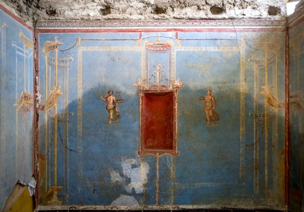 The Cost of Painting a Pompeii Room with Egyptian Blue