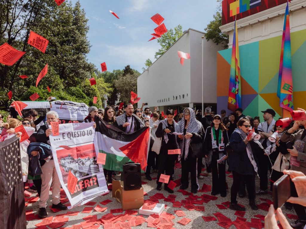 Venice Biennale Artists Call for Israel’s Exclusion