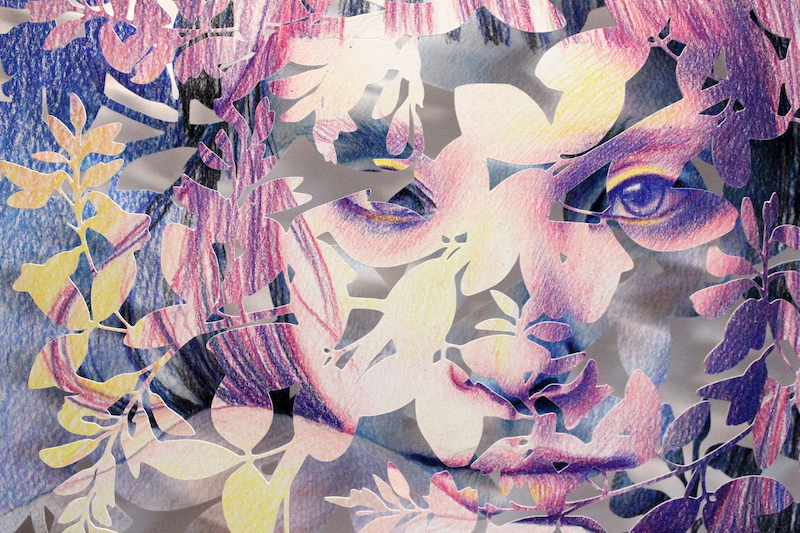 Artist Creates Double-Exposure Portraits on Hand-Cut Paper