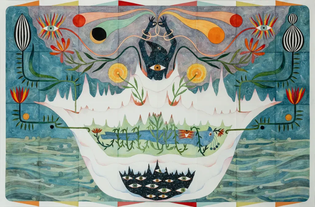 Artist Creatively Advances the Path Ahead Through Intricate Paintings