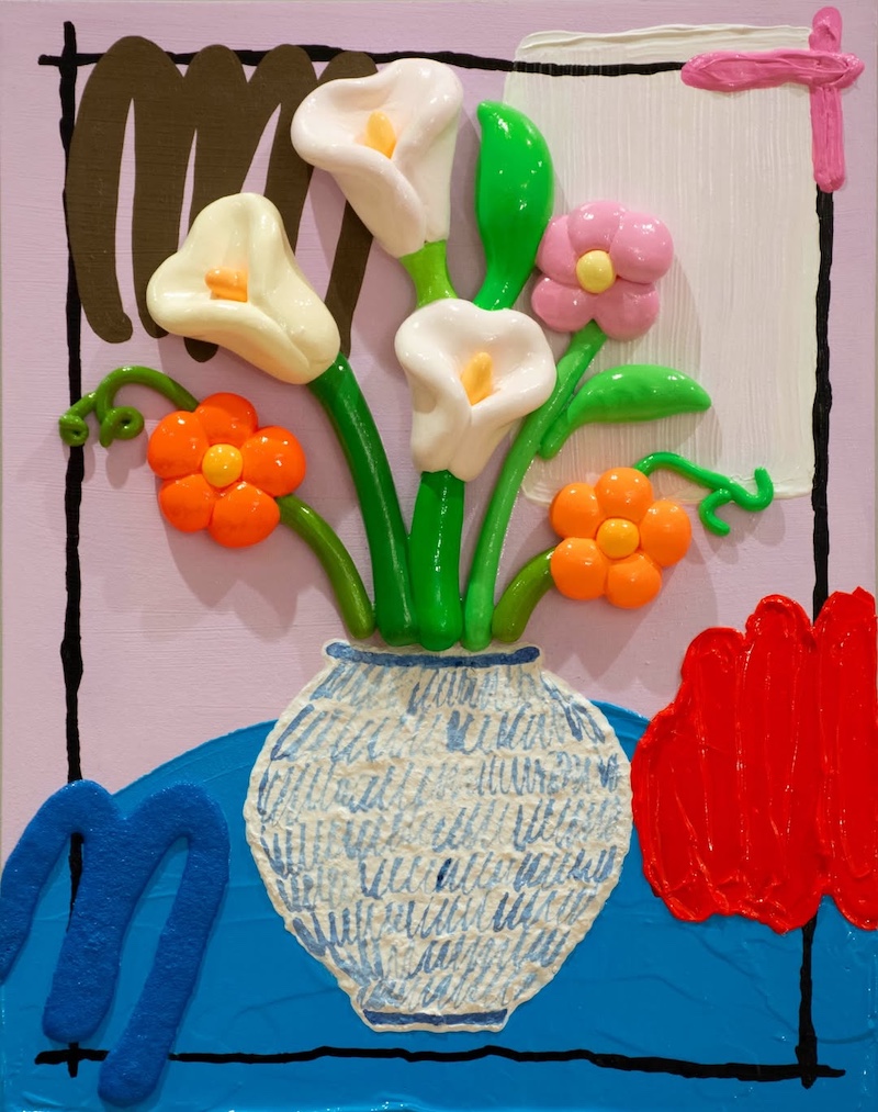 Mixed-Media Artist Delves into Childhood Delights Using Foam Clay and Sand