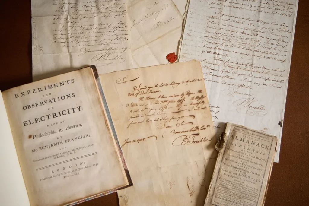 Before He Became a Founding Father, Benjamin Franklin Established the Lending Library. Now His Possessions Are Showcased There Before Proceeding to Auction