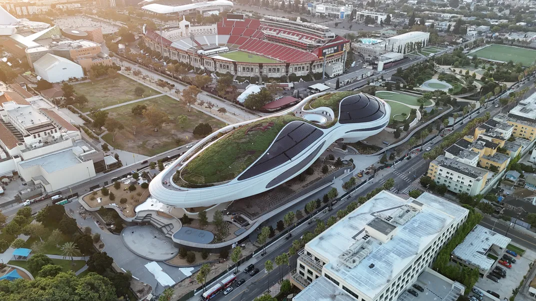Lucas Museum Aerial